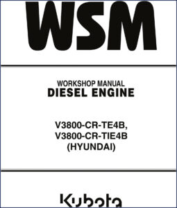 kubota v3800, kubota manual