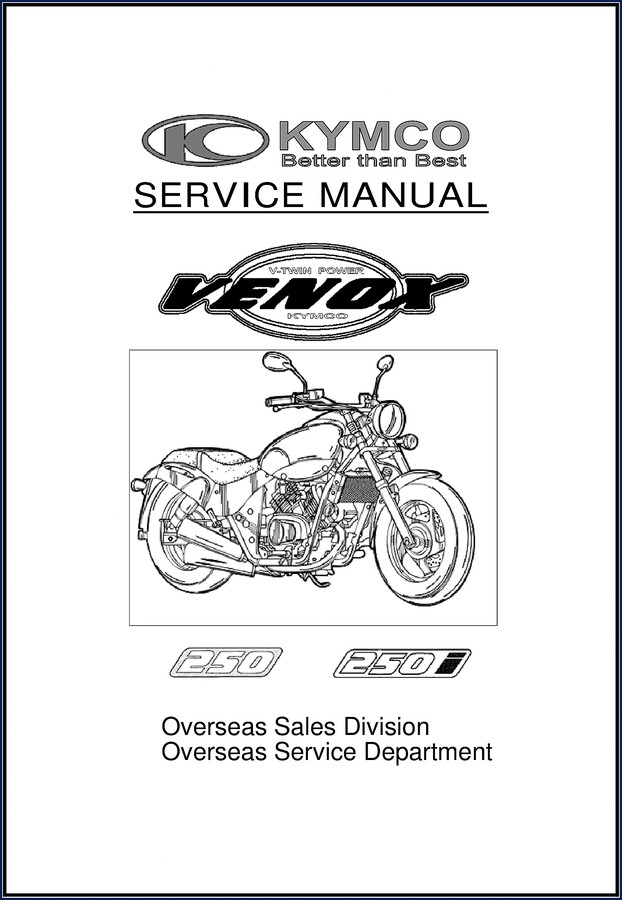 kymco venox 250 250i 2006 service manual, kymco service manual, kymco venox