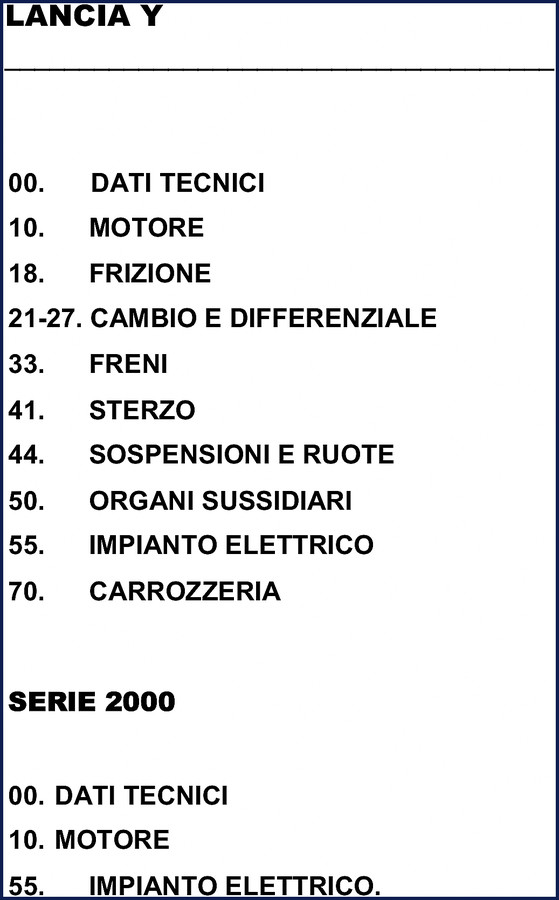 lancia y service manual, lancia service manual, lancia y