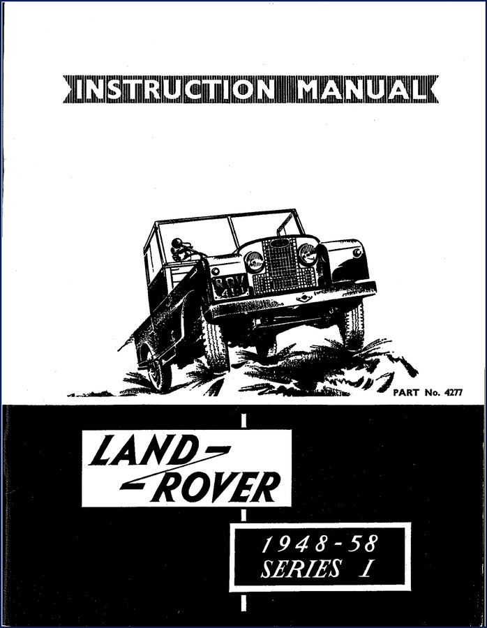 Land Rover 80, 86, 107, 88, 109 1963 User Manual – OEM Service Manual