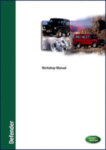land rover defender 90 nas 1996 workshop manual, land rover workshop manual, land rover rover