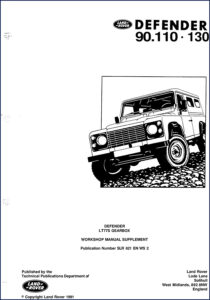 land rover defender 90 1993 workshop manual, land rover workshop manual, land rover rover