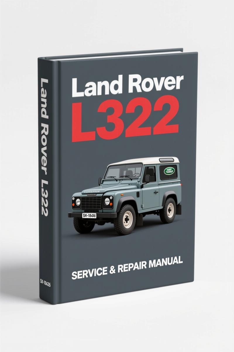 land rover l322 workshop manual (2007, land rover workshop manual, land rover rover