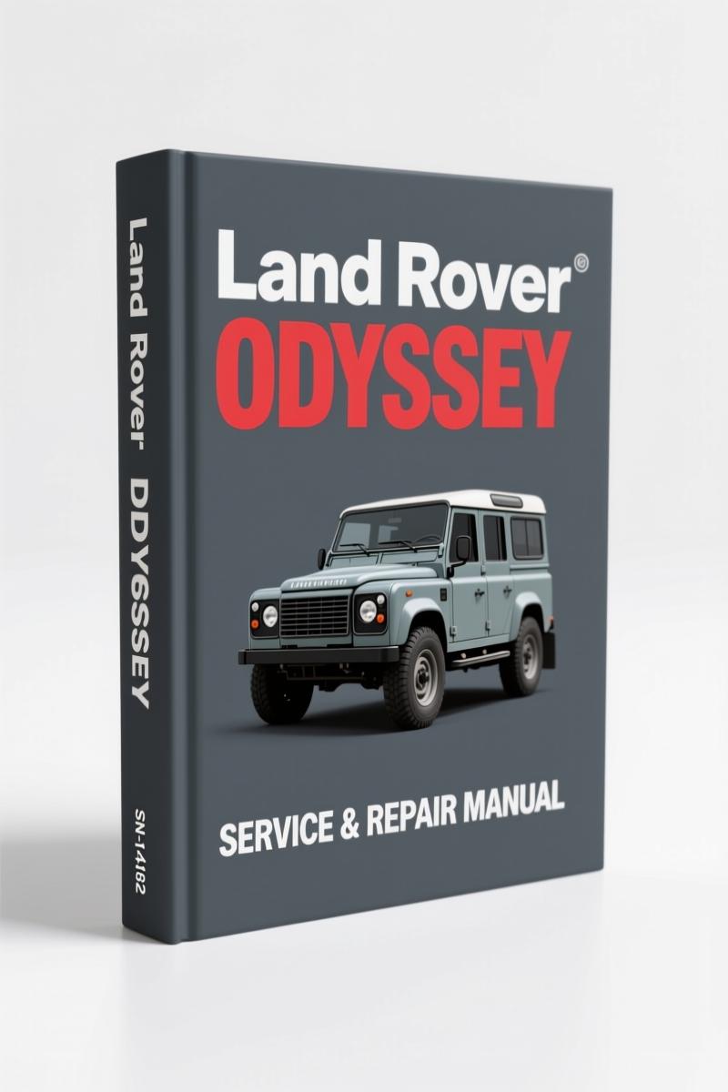 land rover odyssey 2012 technical manual, land rover manual, land rover rover
