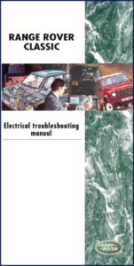 land rover range rover classic 1995 electrical schematic, land rover manual, land rover rover