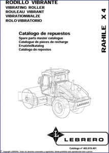 Lebrero RAHILE X4 Parts Catalog – OEM Exploded Diagrams