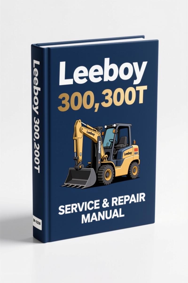 leeboy 300, 300t service manual, leeboy service manual, leeboy 300,