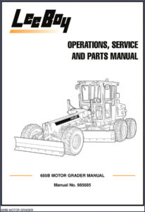 leeboy 685b 2008 service manual, leeboy service manual, leeboy 685b