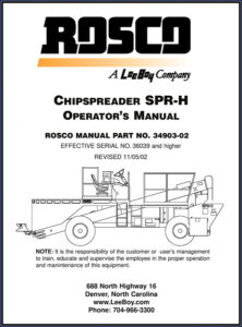 leeboy spr, leeboy manual