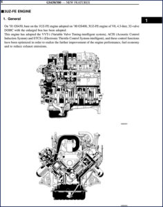 lexus gs430 gs400 2001 training manual, lexus manual, lexus gs430