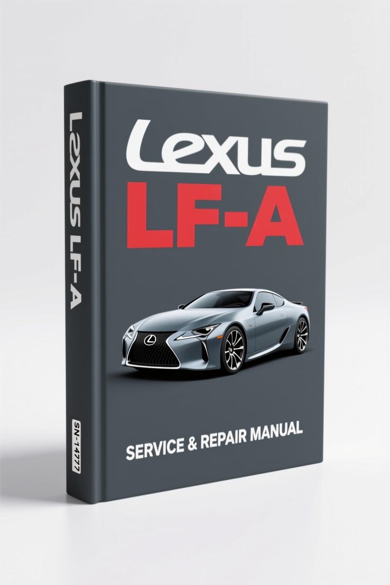 lexus lf, lexus manual