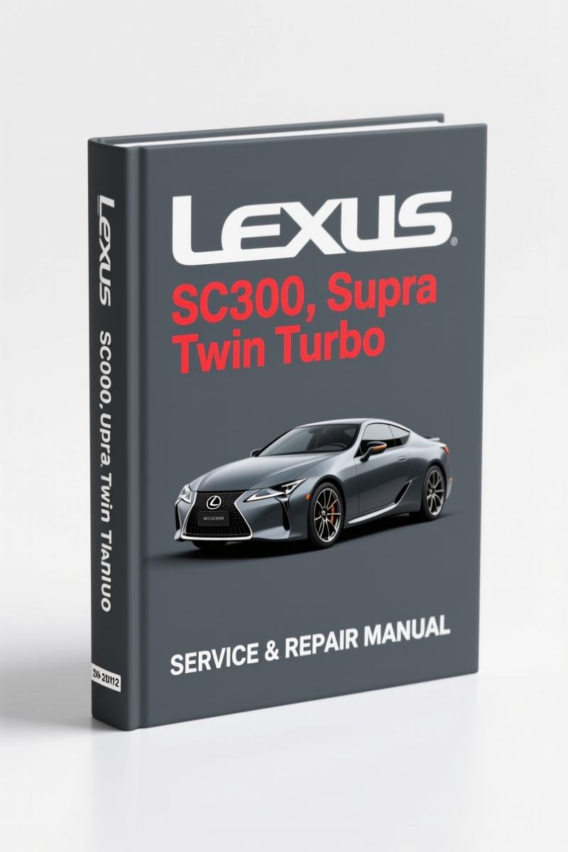 2001 lexus sc300 supra twin turbo repair manual, lexus repair manual, lexus lexus