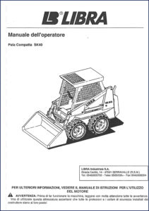 libra sk40 operators manual, libra manual, libra sk40