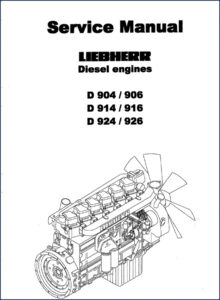 liebherr d 904 d 906 d 914 d, liebherr service manual, liebherr d