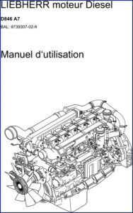 liebherr d846 2009 user manual, liebherr manual, liebherr d846
