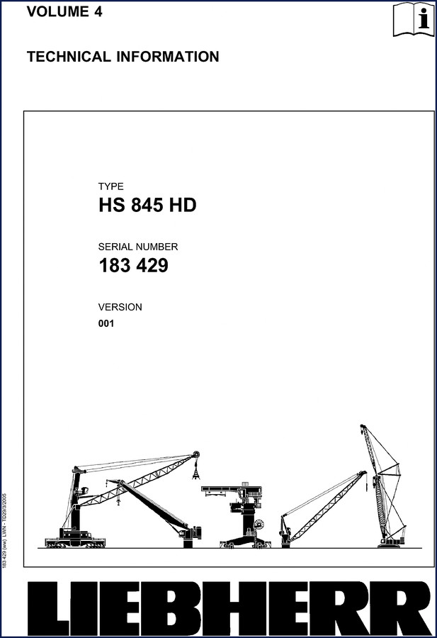 liebherr hs 845 hd 2013 technical manual, liebherr manual, liebherr hs