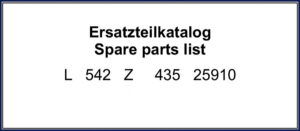 liebherr l 542 z 435 25910 2010 parts, liebherr parts catalog, liebherr l