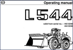 liebherr l544, l544 t user manual, liebherr manual, liebherr l544,