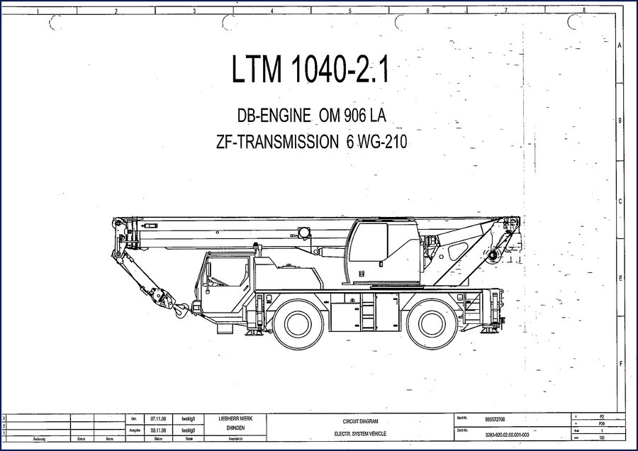 liebherr ltm 1040, liebherr manual, liebherr ltm