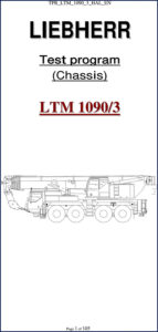 liebherr ltm 1090/3 diagnostics manual, liebherr manual, liebherr ltm