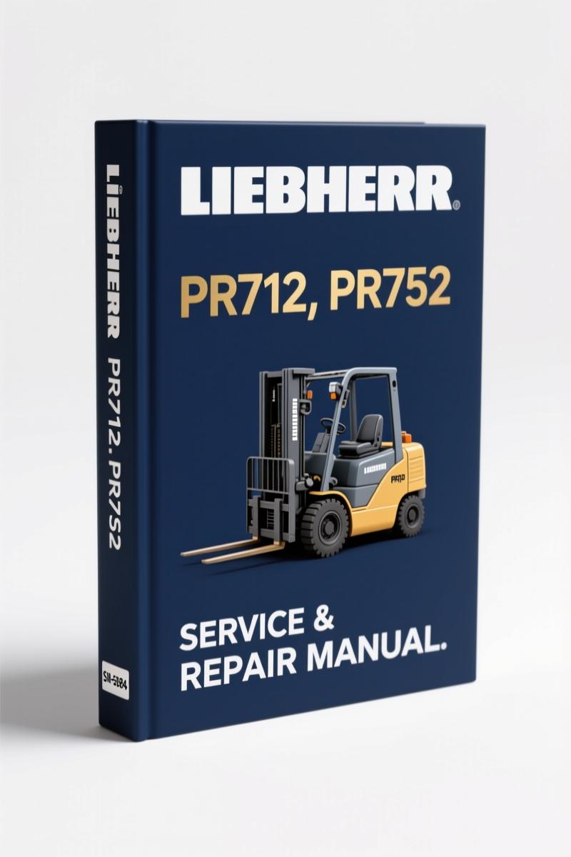 liebherr pr712 pr752 2009 service manual, liebherr service manual, liebherr pr712