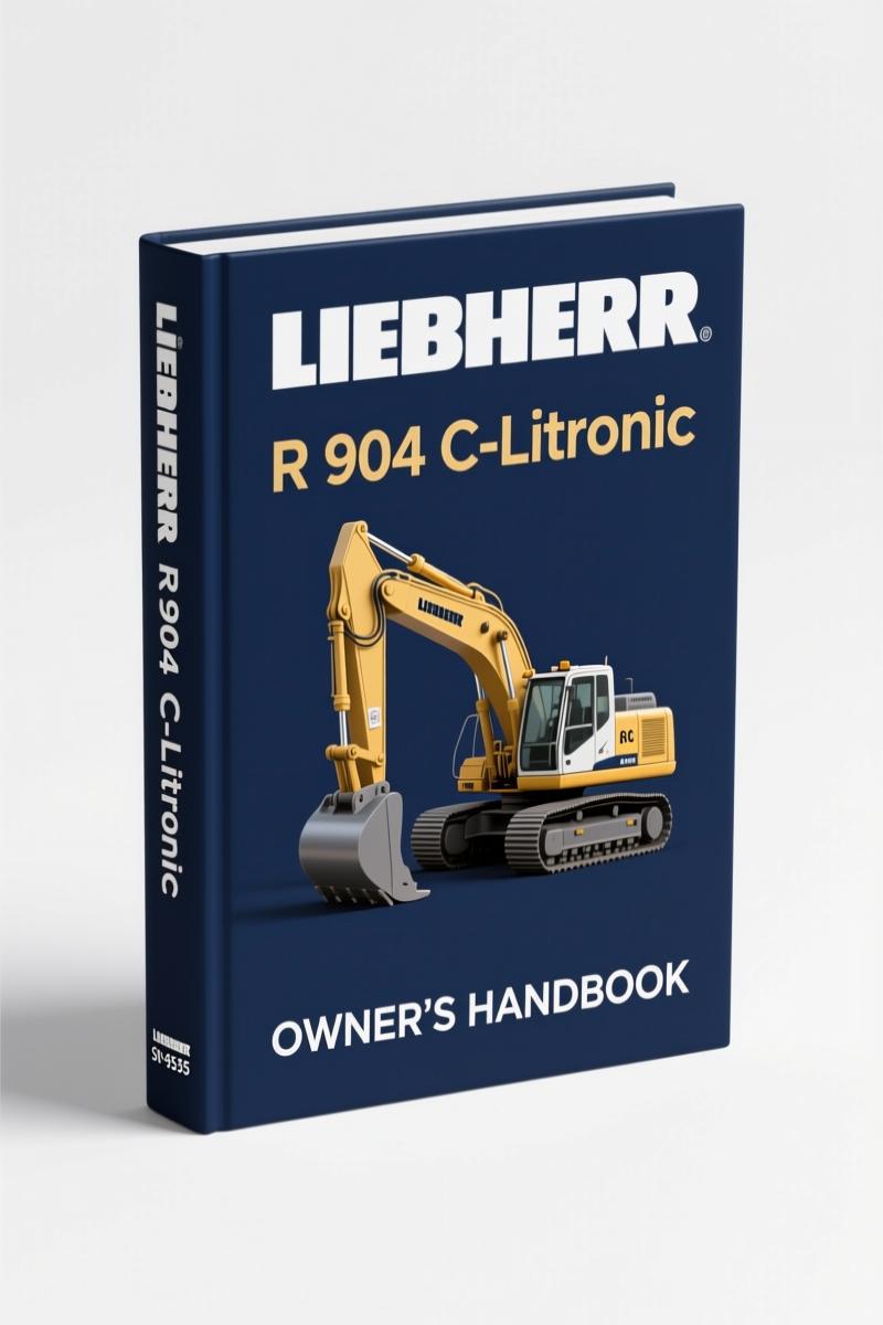 liebherr r 904 c, liebherr manual, liebherr r