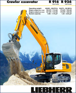 liebherr r 916, r 926 technical manual, liebherr manual, liebherr r