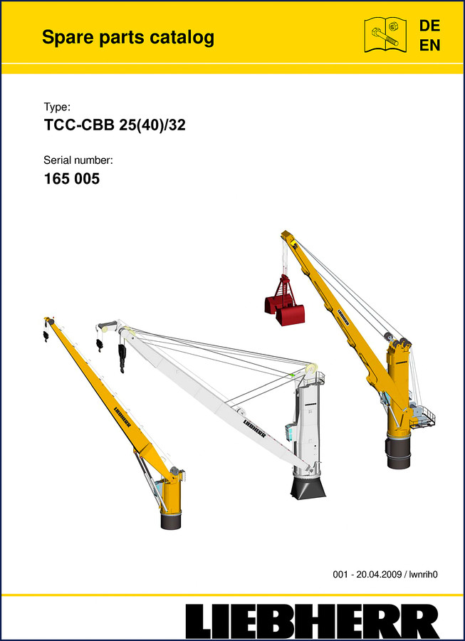 liebherr tcc, liebherr manual
