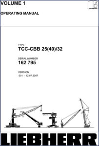 liebherr tcc, liebherr manual
