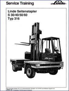 linde 30, 40, 50, 60 training manual, linde manual, linde 30,