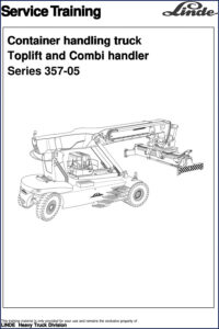 linde 357, linde manual