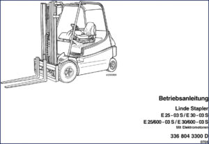 linde e 25, linde manual, linde e
