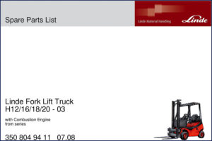 linde h12 h16 h18 h20 2008 parts catalog, linde parts catalog, linde h12