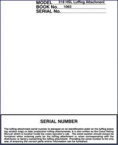 link, link-belt manual