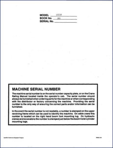 link, link-belt manual
