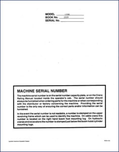 link, link-belt manual