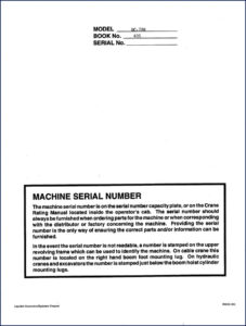 link, link-belt manual