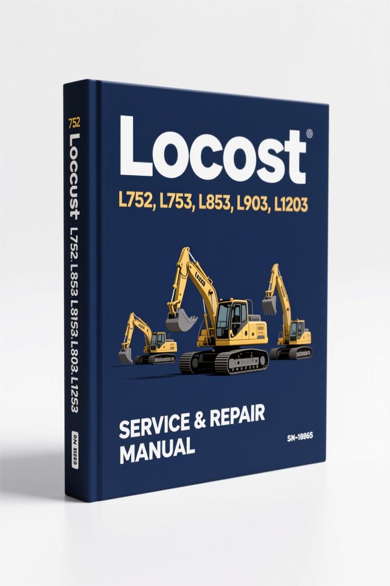 locust l752, l753, l853, l903, l1203 service manual, locust service manual, locust l752,