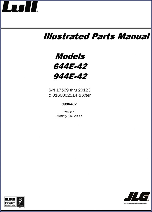 lull 944e, lull manual