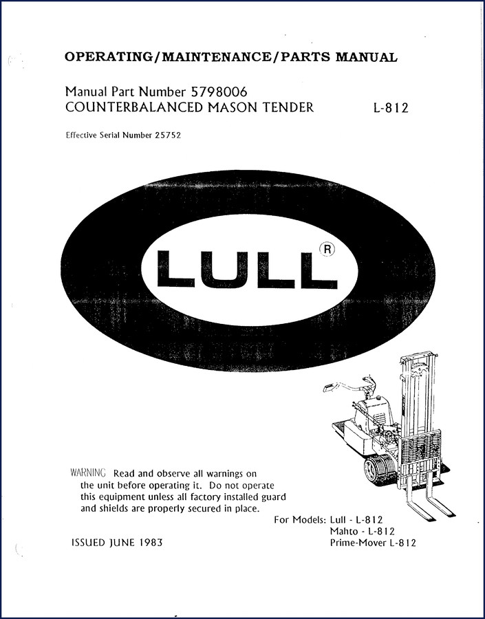 lull l, lull manual