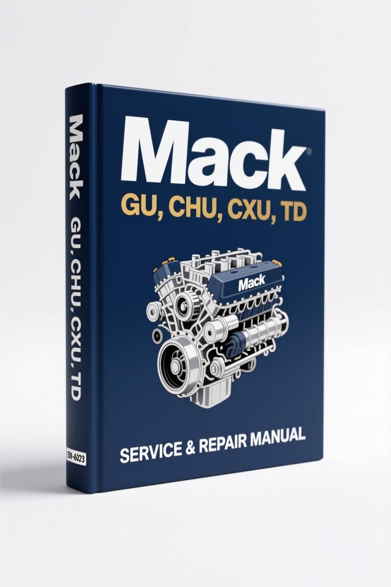 mack gu chu cxu td 2010 diagnostics manual, mack manual, mack gu