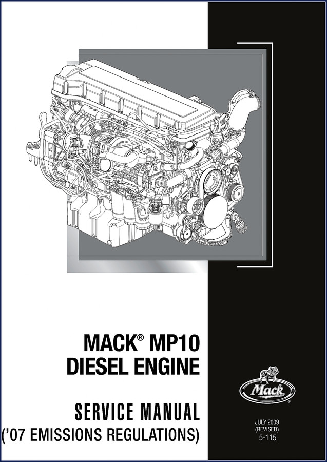 mack mp10 2009 service manual, mack service manual, mack mp10