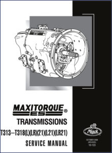 mack t313, t318 2008 service manual, mack service manual, mack t313,