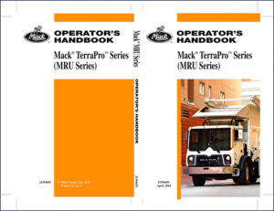 mack terrapro, mru 2010 operators manual, mack manual, mack terrapro,