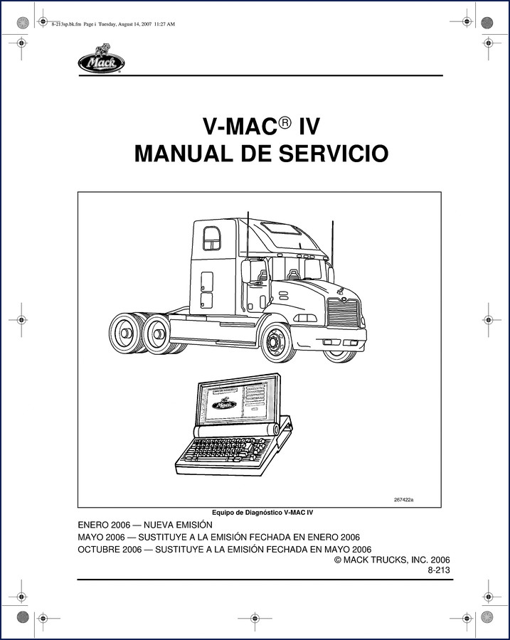 mack v, mack manual