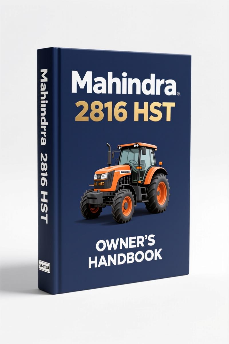 mahindra 2816 hst operators manual, mahindra manual, mahindra 2816