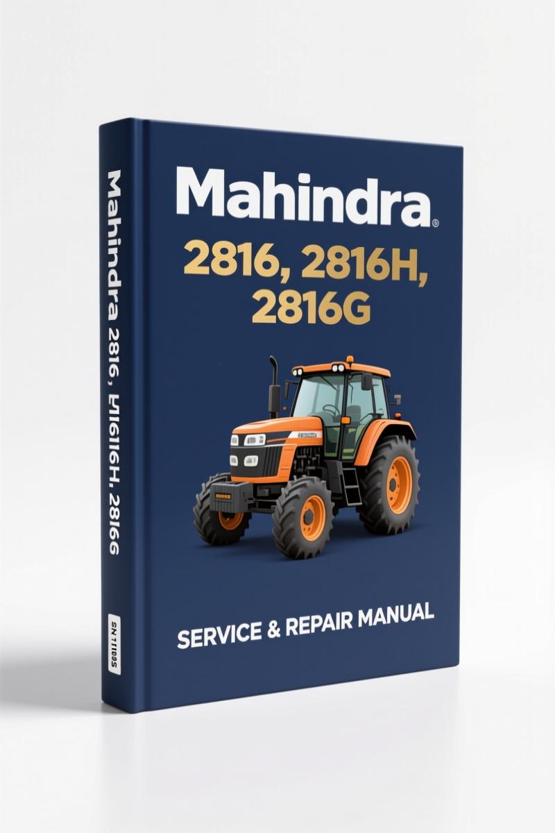 mahindra 2816 operators manual, manual,  2816