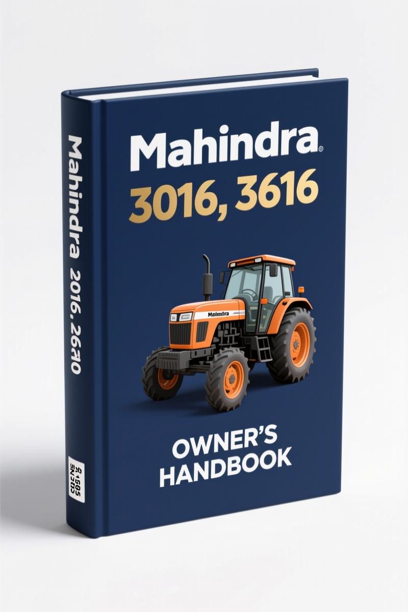 mahindra 3016, 3616 operators manual, mahindra manual, mahindra 3016,