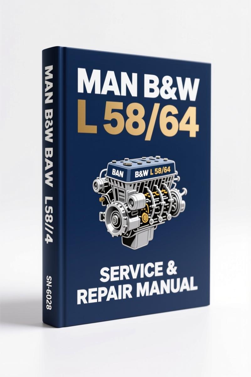 man b&w l 58/64 technical manual, man b&w manual, man b&w b&w