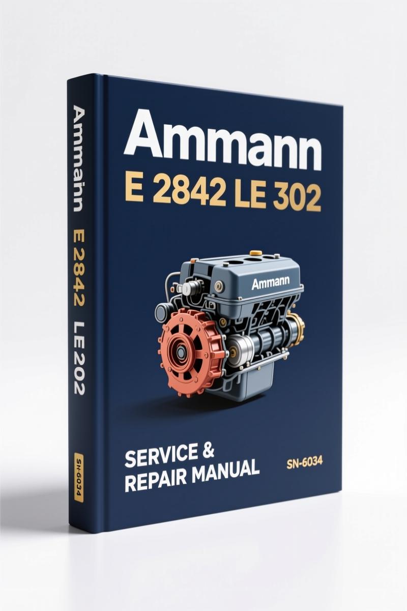 ammann e 2842 le 302 repair manual, ammann repair manual, ammann e